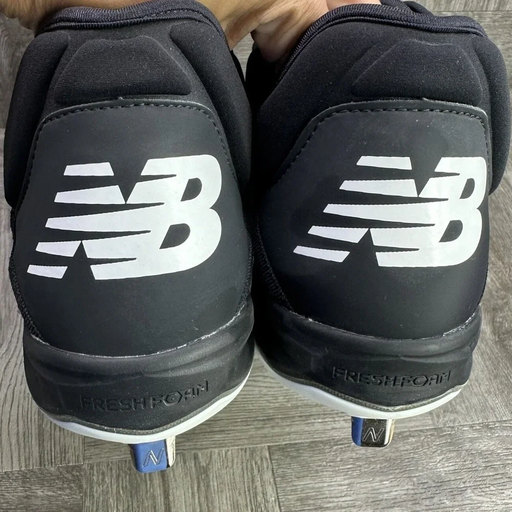 New Balance Baseball Cleats Men 16 Black Fresh Foam 3000v4 L3000SK4 Metal